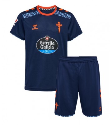 Celta Vigo Borta Kläder Barn 2024-25 Kortärmad (+ Korta byxor)